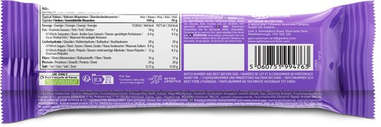 Optimum Nutrition Protein Bars - Nutty Chocolate Caramel Proteine Repen - Vegetarisch - 10 Eiwitrepen (550 gram) van Merkloos — afbeelding 5