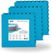 WAYS D'luxe - Voordeelpakket - Vloertegel - Blauwe zwembad tegels - 24 tegels - 50 x 50 cm - 6 m²