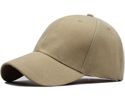 CHPN - Cap - Pet - Baseball pet - Hoofddeksel - Beige - Beige pet - Universeel - Zonnewering