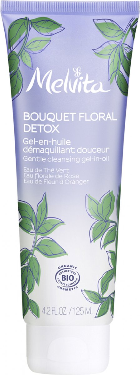 Goedkoopste Melvita Floral Bouquet Gentle Cleansing Gel-In-Oil Reinigingsgel 125 ml