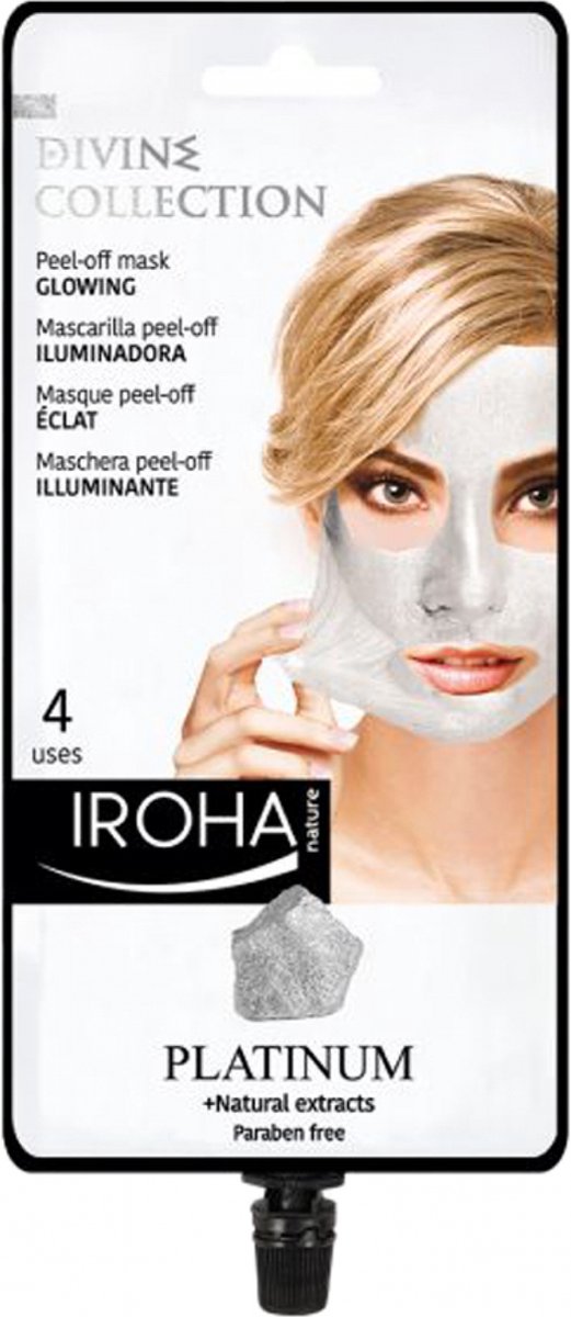 Goedkoopste Gezichtsmasker Peel Off Platinum Iroha