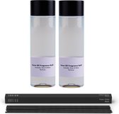 JANZEN Home Fragrance Refill &C Lavender Rose & Relax 2-pack Incl. Gratis Sticks
