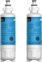 2 x Comedes waterfilter voor koelkasten Panasonic CNRAH 257760, Panasonic CNRBH 125950, 53-WF-32NT, 53-WF-32, Panasonic CNRAH-257760, CNRBH-125950,