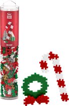 Plus-Plus - Kerst Mix Tube - Constructiespeelgoed - Set Met Bouwstenen - 240 Delige Bouwset - Bouwspeelgoed - Vanaf 3 Jaar