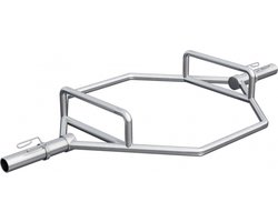 Gorilla Sports Trap Bar 50/51 mm - Hex Bar - Olympisch - Barbell