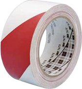 Ruban adhésif PVC 764i 3M 767RW50 rouge/blanc (L x l) 33 m x 50 mm résine caoutchouc 1 pc(s)