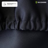 FLEXX Topcase motorhoes van DS COVERS – Indoor – Stofafstotend – Ademend – Lakvriendelijk - Premium stretch fit – met topcase - Incl. Opbergzak – Maat XL
