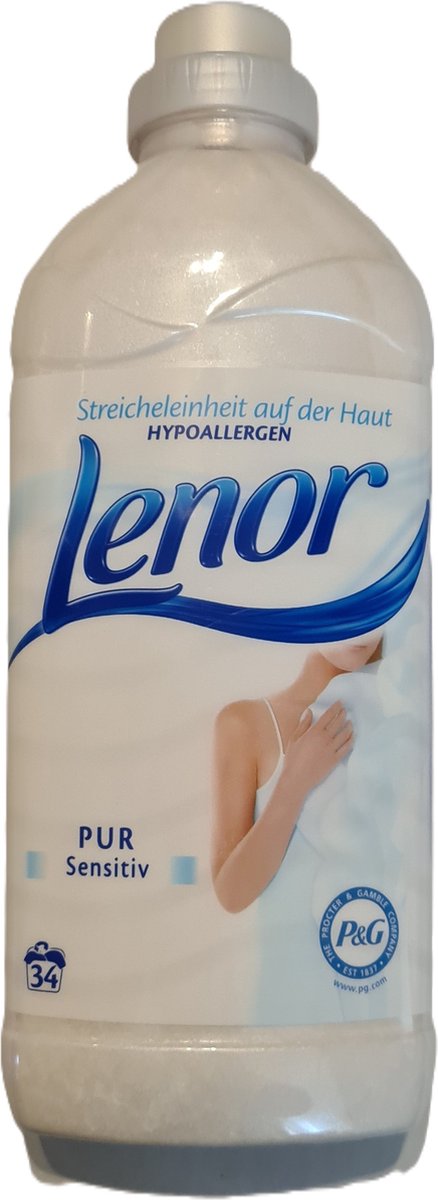 Goedkoopste Lenor Pur Sensitiv Hypo Allergeen Wasverzachter 34 Wasbeurten 1,2L