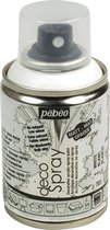 Peinture blanche - acrylique mate en bombe aérosol - 100 ml - Pébéo