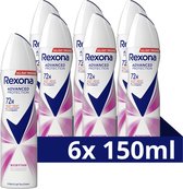 Bol.com Rexona Women Advanced Protection Anti-Transpirant Spray - Biorythm - met Body Heat Activated Technologie - 6 x 150 ml aanbieding