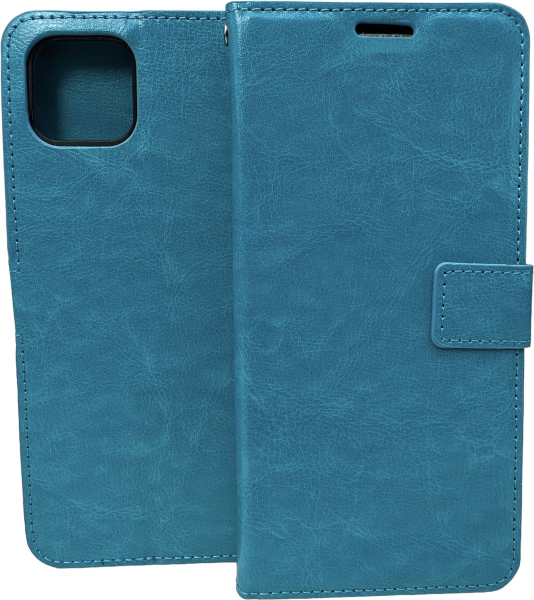 Portemonnee Book case Hoesje Geschikt voor: Oppo A73 5G & A53 5G - Turquoise