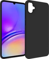 Dun TPU Hoesje Zwart Geschikt voor Samsung Galaxy A05 | Back Cover Matte Zwart | Flexibel | Lichtgewicht | Ultra Dun