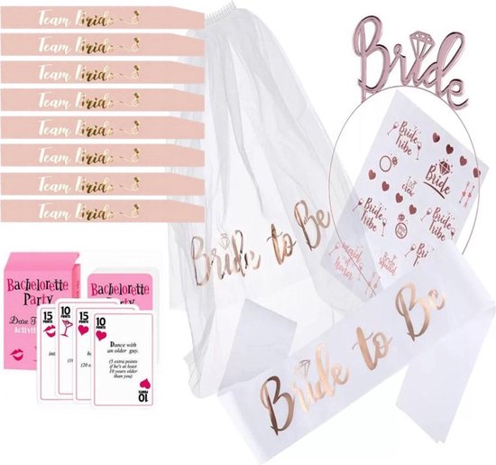 CIYIN Lot de 12 Bride Tribe Tasse de Mariée, Team Bride Cup, Bachelorette Party Cups, Gobelets pour Enterrement de Vie de Jeune Fille Decoration Mariage, 450 ml(12