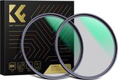 K&F Concept - Effectfilterset - Nano-X Serie Zwart-Mist 1/4 Filter & Zwart-Mist 1/8 Filter, 49mm Zwart Promist Filtersets Effectfilter Zwart Diffusie Effectfilter