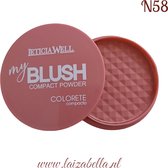 Leticia Well-My Blush compact powder colorete compacto N58