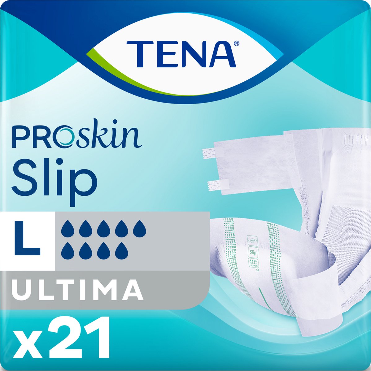 Bol.com TENA incontinentie Slip Ultima - L - 21 Stuks aanbieding