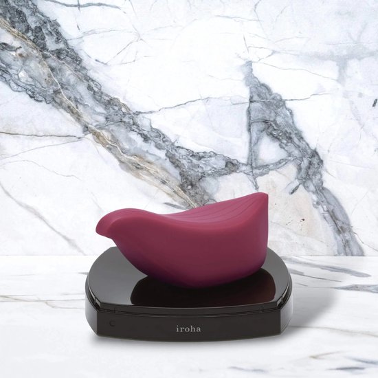 Iroha by Tenga - Tori Clitorale Vibrator Donker Rood