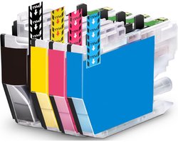 InktDL Huismerk geschikt voor Brother LC-3213 XL inktcartridges MFC/DCP J572DW J895DW J491DW J890DW