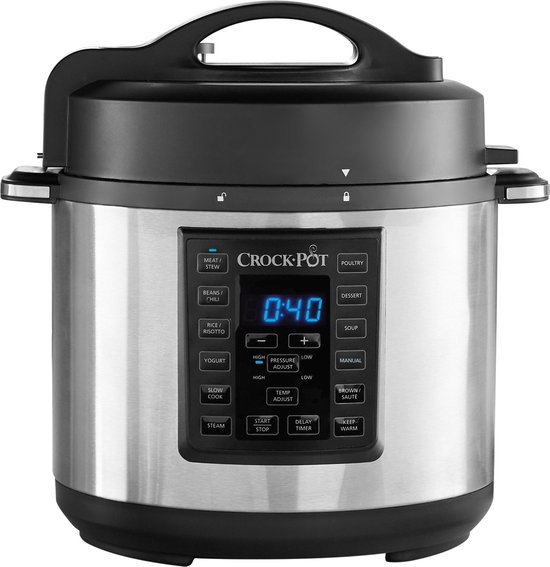 CrockPot Express Pot Pressure, Slow & Multi Cooker 5,6L