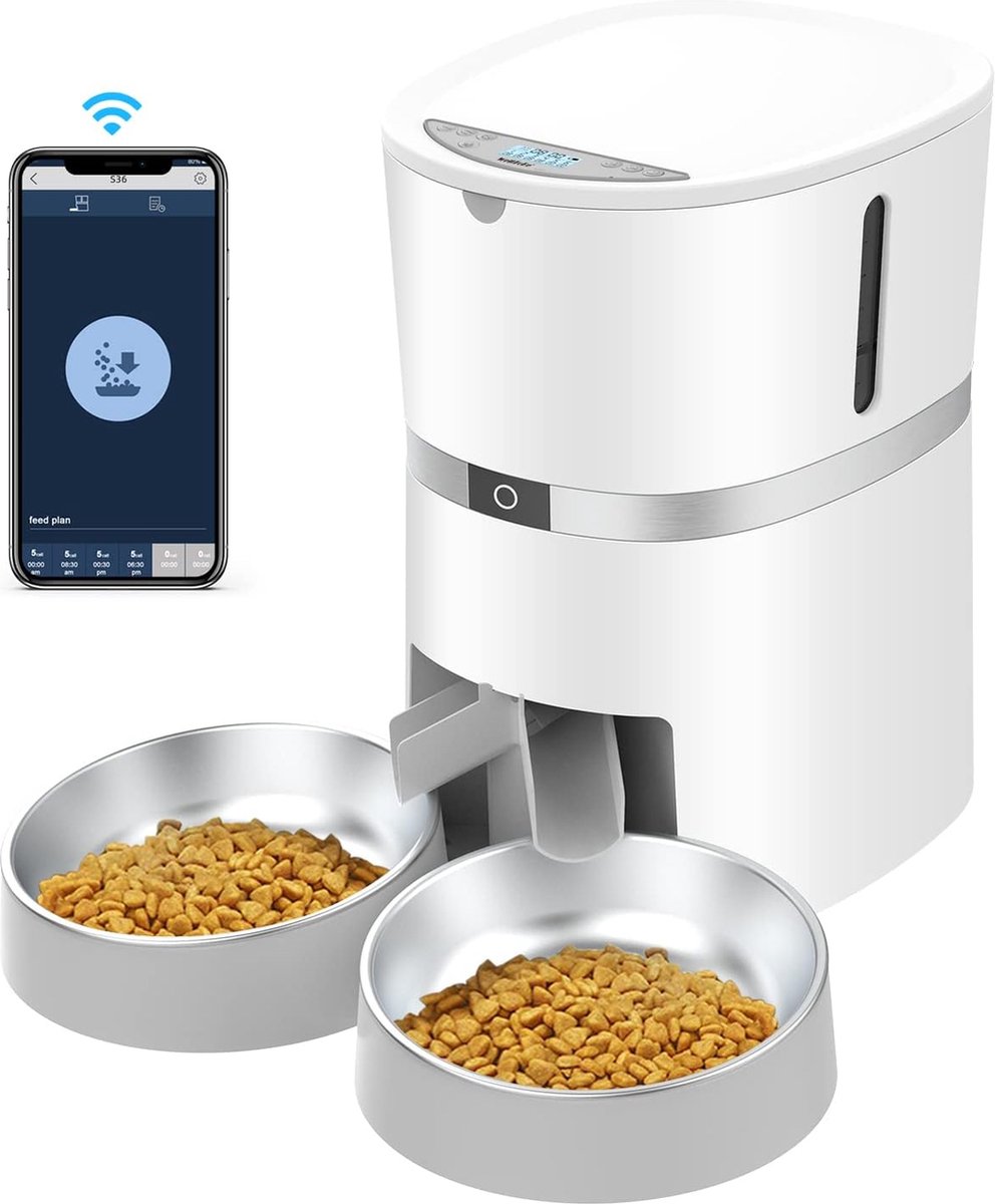 Automatische Voerdispenser Katten Spraakrecorder - Automatische - €163,95