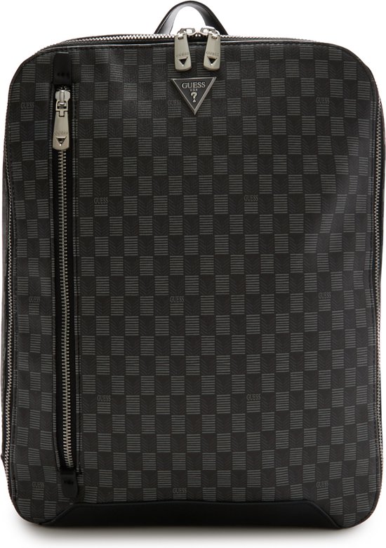 GUESS Sac à dos Torino Jet Set Eco Backpack Black Noir