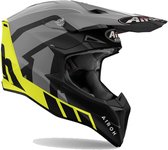 Airoh Wraaap 22.06 Reloaded Yellow Grey XL - Maat XL - Helm