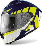 Airoh Spark Rise Blue Yellow Matt XL - Maat XL - Helm