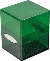 Ultra Pro Satin Cube Glitter Green Deck Box
