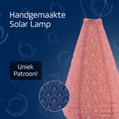 Lumiz Solar Tuinverlichting - Tuinverlichting op zonne energie - Tuinverlichting - Buitenlampjes - Tuinverlichting op zonneenergie - Buitenverlichting - Buitenlamp - Decoratie - Fan Drop - 28 cm - Oranje