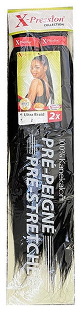 Hair extensions Pre-Peigne X-Pression Nº 2 (1X2)