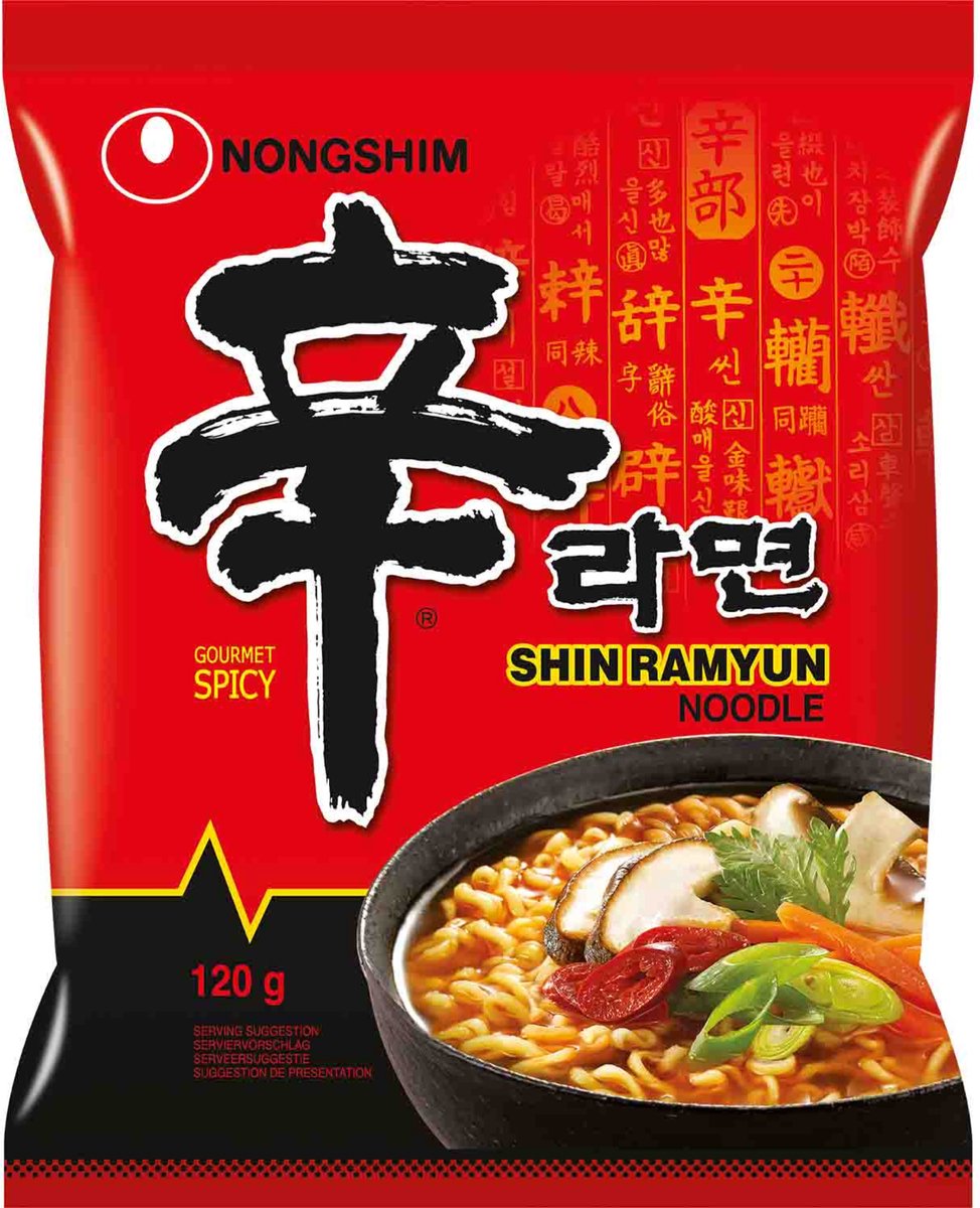 Nongshim Instant Noodle Spicy Shin Ramen