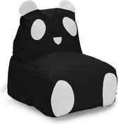 LUMALAND kinderzitzak Animal Line Panda - 75 x 65 x 65 cm - zwart/wit