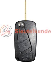 Fiat Autosleutel behuizing - Sleutelbehuizing auto - Sleutel - Fiat