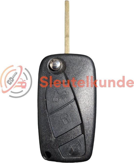 Fiat Autosleutel behuizing Sleutelbehuizing auto Sleutel Fiat bol