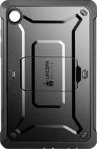 Supcase Unicorn Beetle Pro Tablethoes - Geschikt voor Samsung Galaxy Tab A9 - Met ingebouwde screenprotector - Kickstand - Full Body Protectie - Zwart
