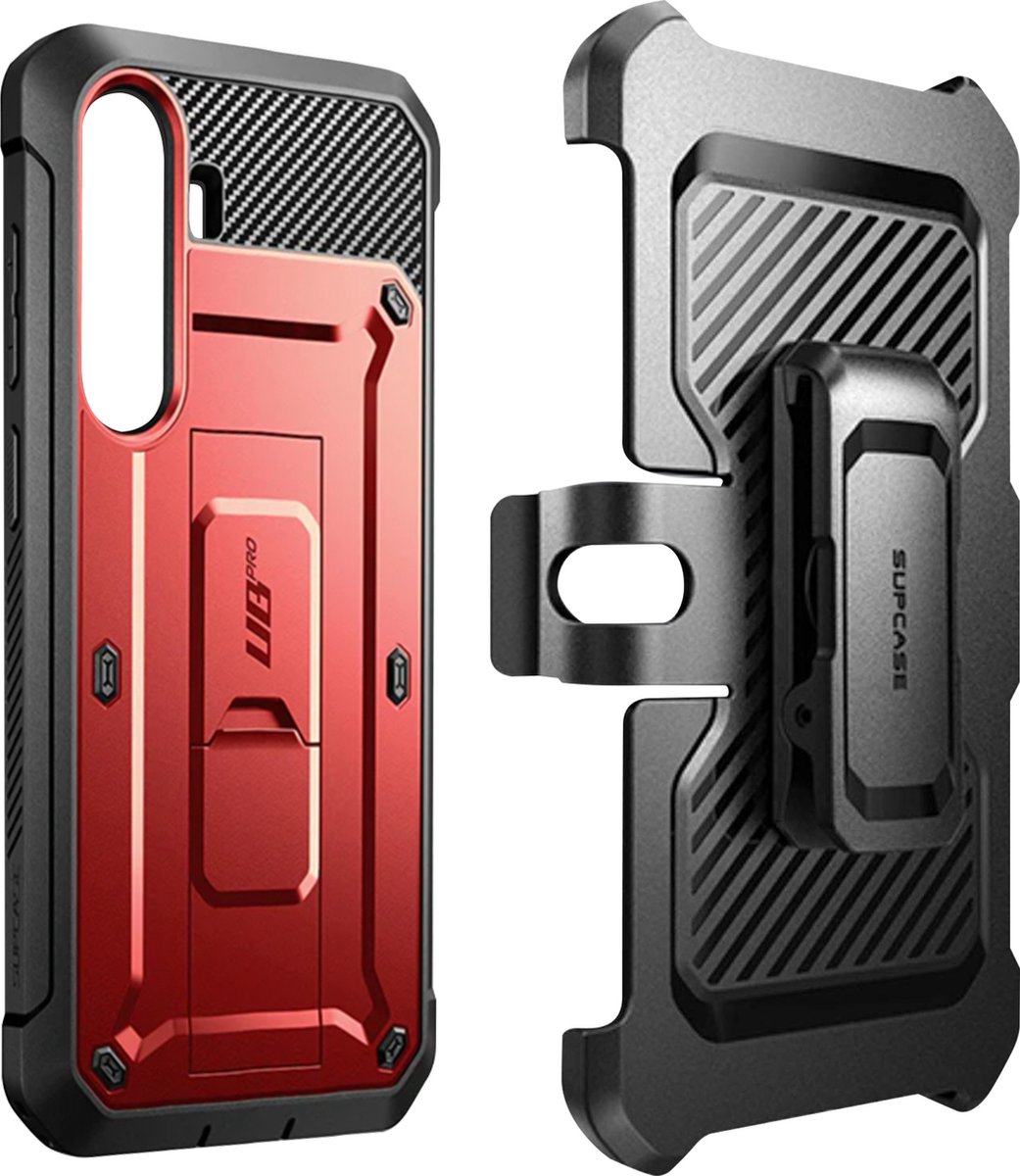 Supcase i-Blason Unicorn Beetle Pro Case voor Samsung Galaxy S24 - Rood
