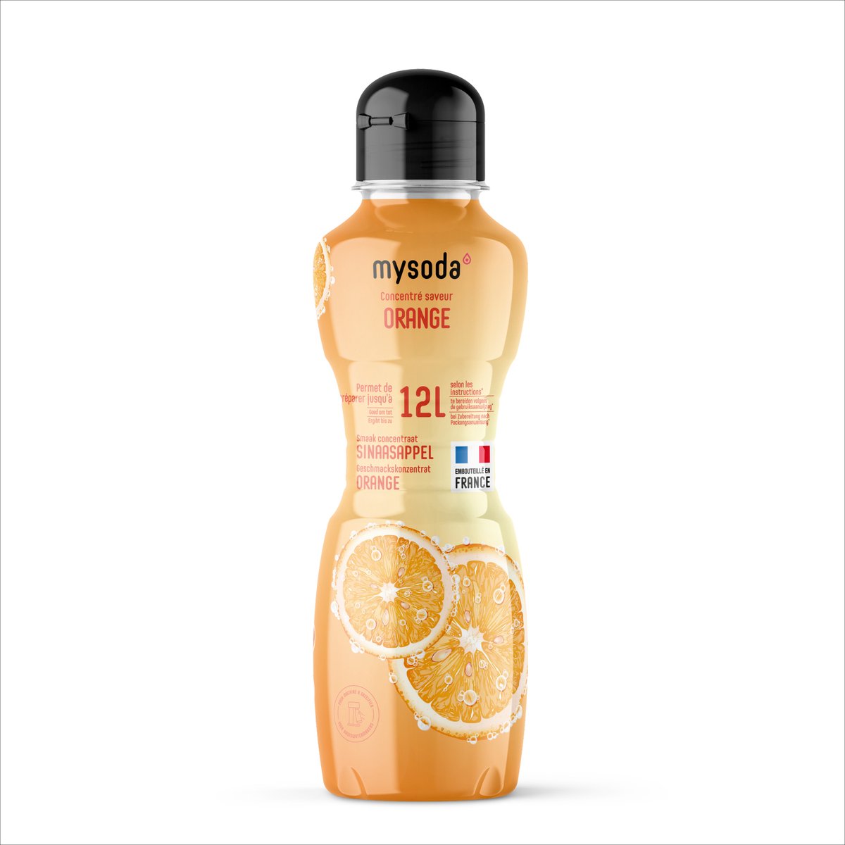 Mysoda AB1100 Orange - 500ml - goed voor 12 liter frisdrank
