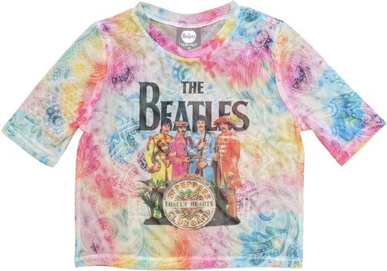 The Beatles - Crop top Sgt Pepper - M - Multicolore