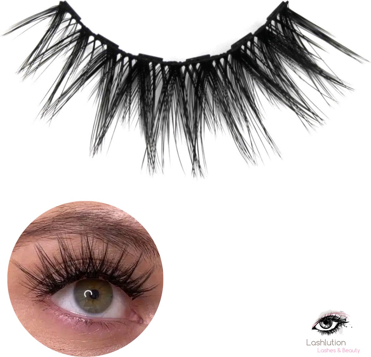 Lashlution Magnetische Wimpers - Kyra Dramatic Collectie - Losse Lashes