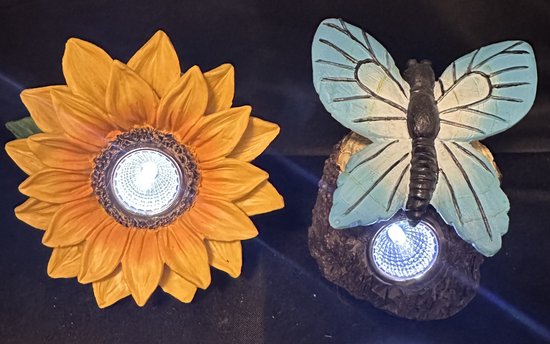 Vervangende zonne-lamp top 8cm voor tuinverlichting met LED en hoge efficiëntie