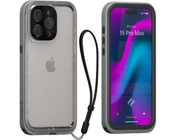 Catalyst Total Protection Case Apple iPhone 15 Pro Max Titanium - Grijs