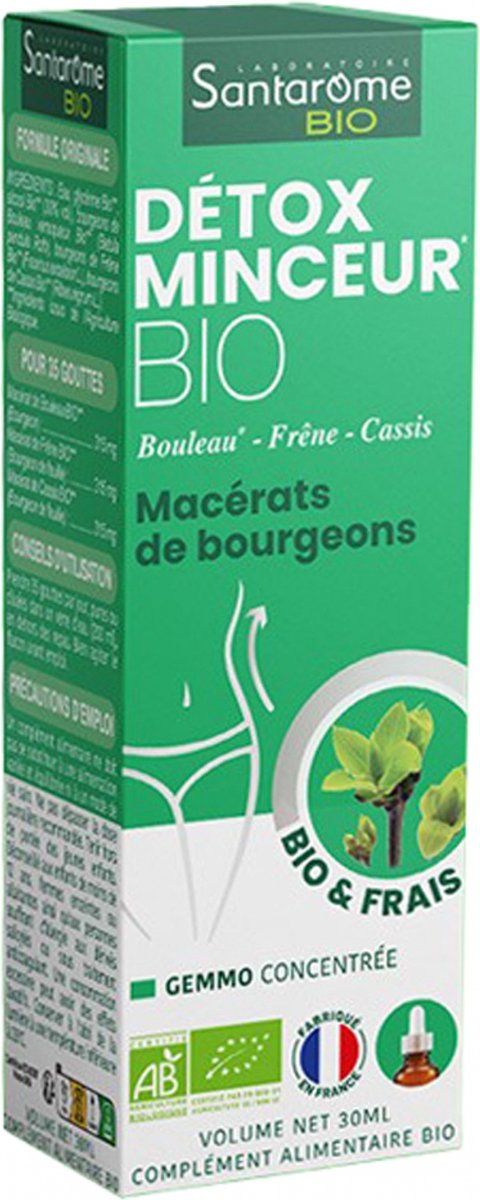 Goedkoopste Santarome Bio Détox Minceur Bio 30 ml