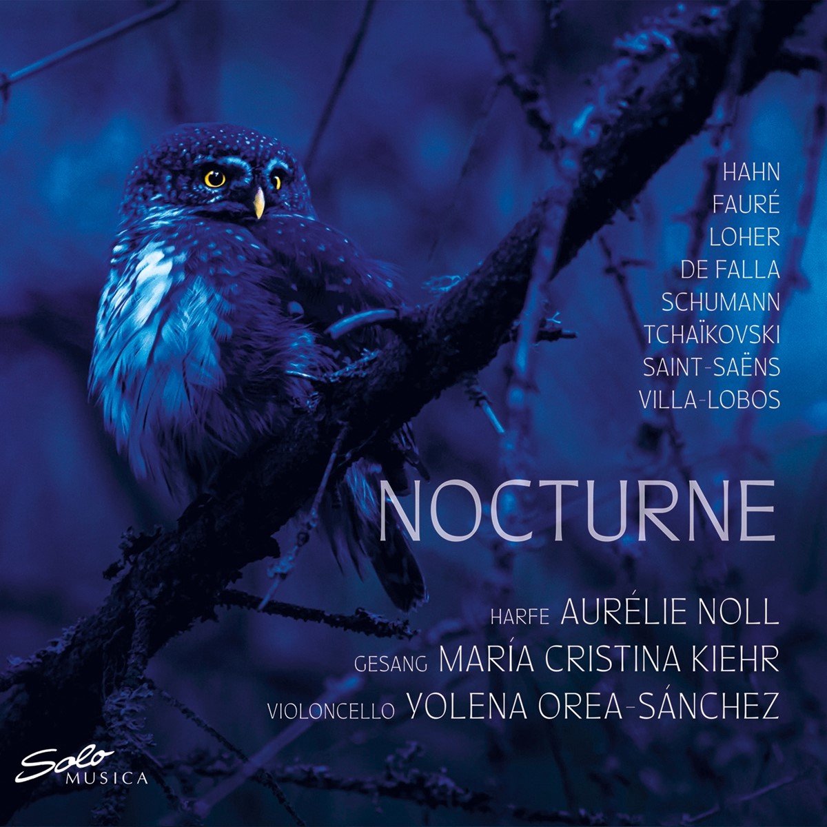 Aurélie Noll - "Nocturne": Music For Harp, Soprano And Violoncello (CD)
