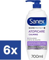Sanex Biomeprotect Atopicare Crème de Douche Calmante - 6 x 700 ml