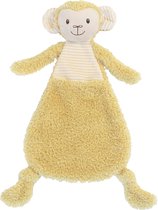 Doudou Happy Horse Monkey Mano - Jaune - Cadeau Bébé