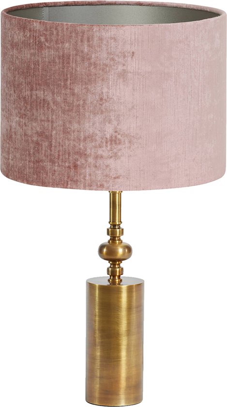 Light and Living tafellamp - roze - - SS106652