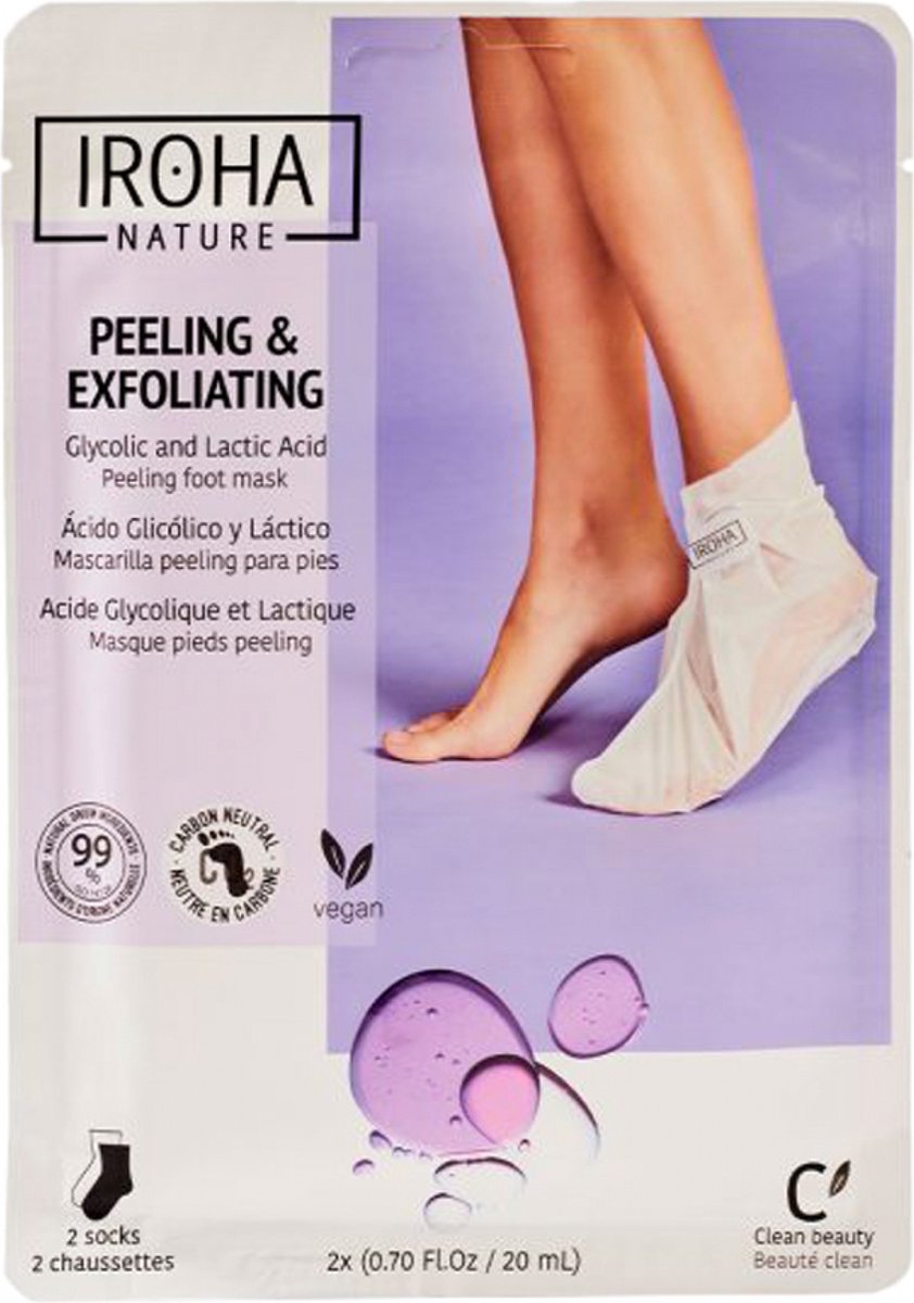 Iroha Lavander Foot Mask Socks Exfoliation