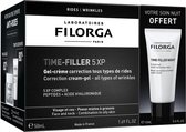 Filorga TIME-FILLER 5XP Gel-Crème Correction Rides Tous Types 50 ml + TIME-FILLER NUIT 15 ml Offert