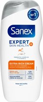 6x Sanex Douchecrème Expert Skin Health Extra Rich Cream 250 ml