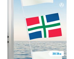 Vlaggetje Groningen 20x30cm